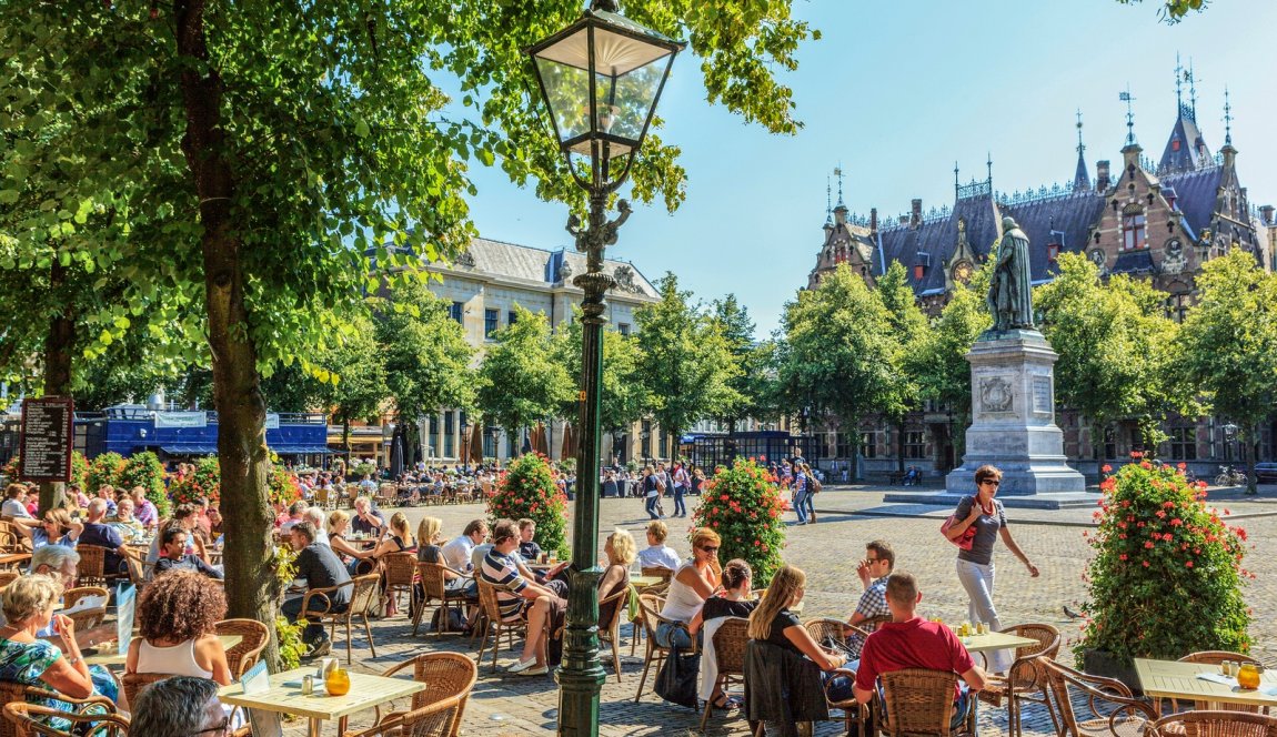 Terrace in The Hague