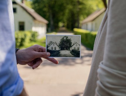 People holding a photo