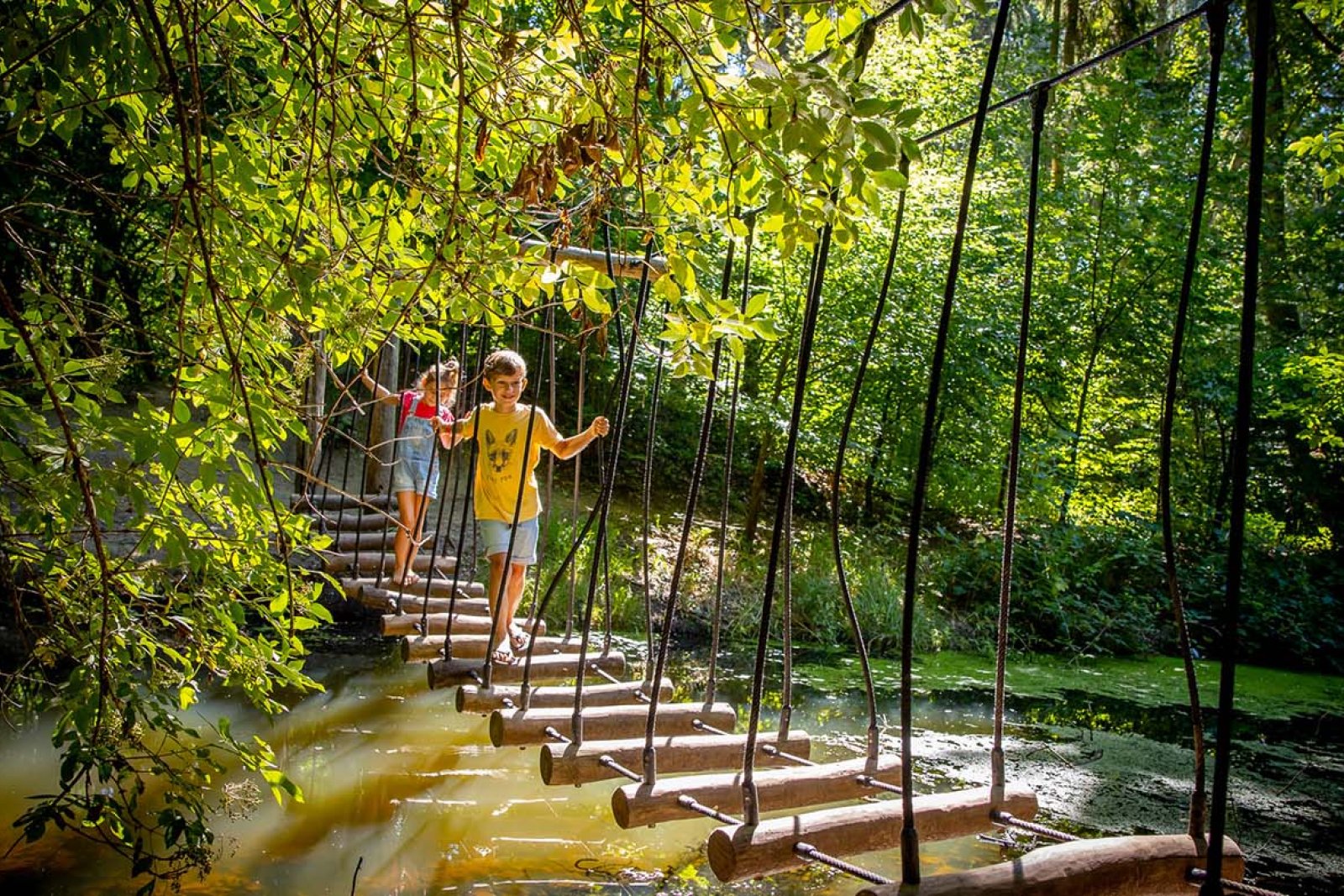 Children in the Experience Forest Lelystad