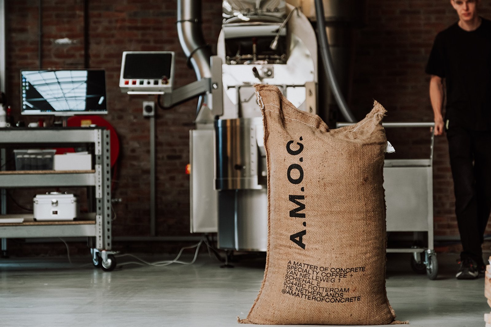 Van Nelle factory jute bag coffee