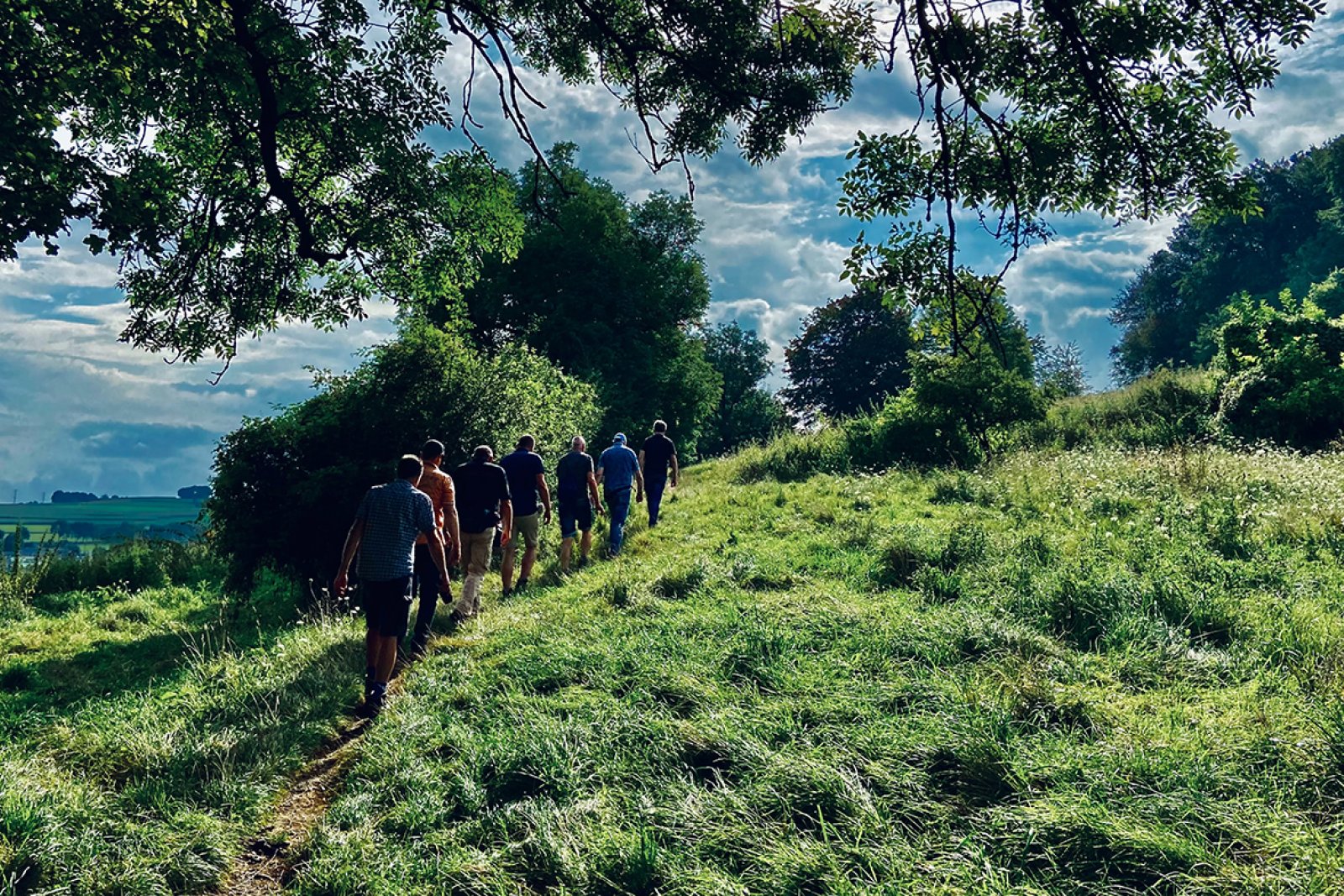 Hiking in Schin op Geul in Limburg