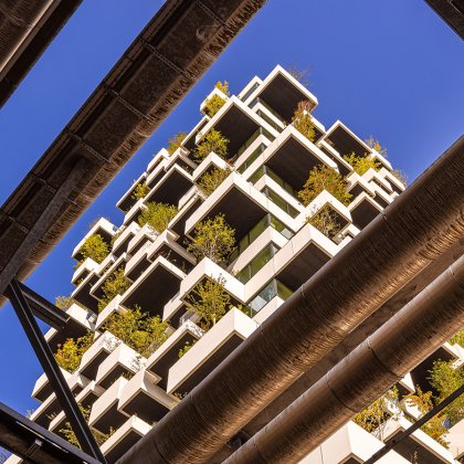 Green building in the Strijp-S, the creative city in Eindhoven