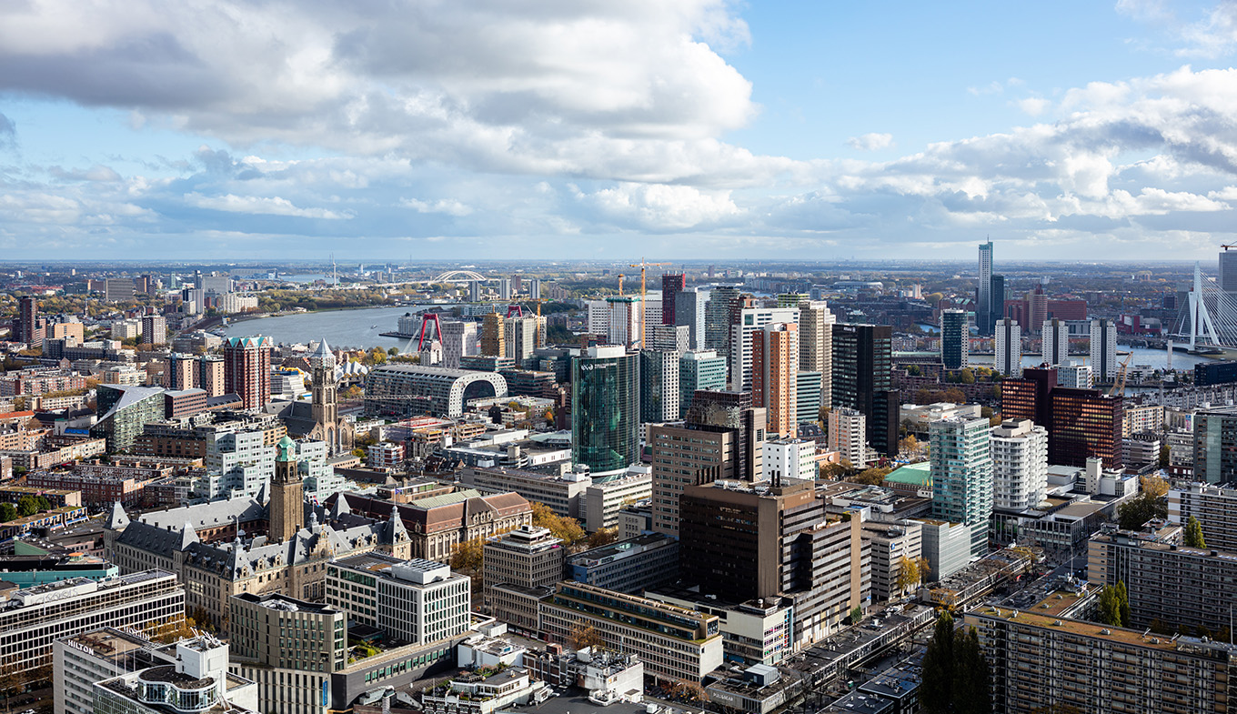 Rotterdam skyline