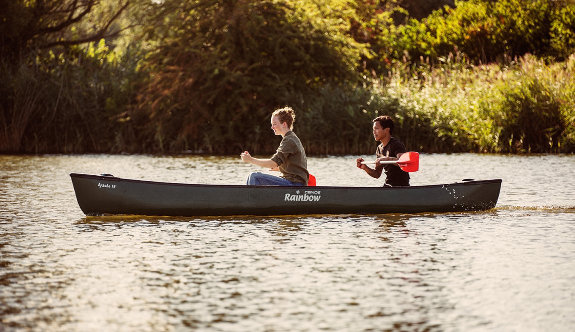 Canoeing in Almere