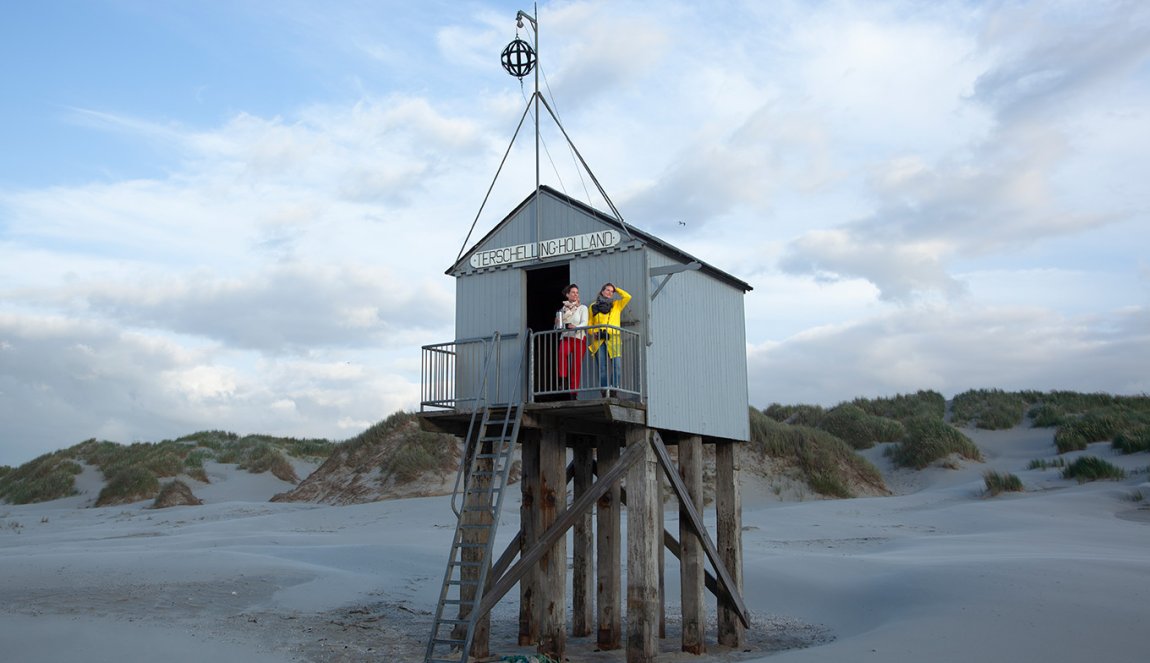 Drenkelinghuisje on wadden island of Terschelling