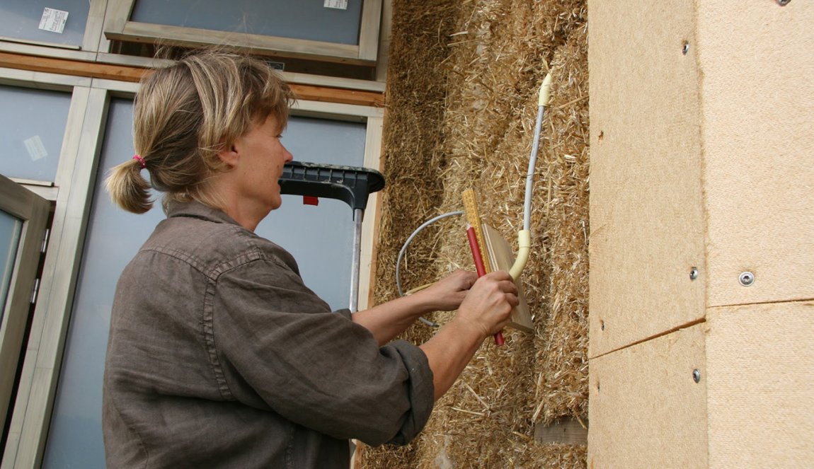 Project Aardehuis uses bio-based building materials