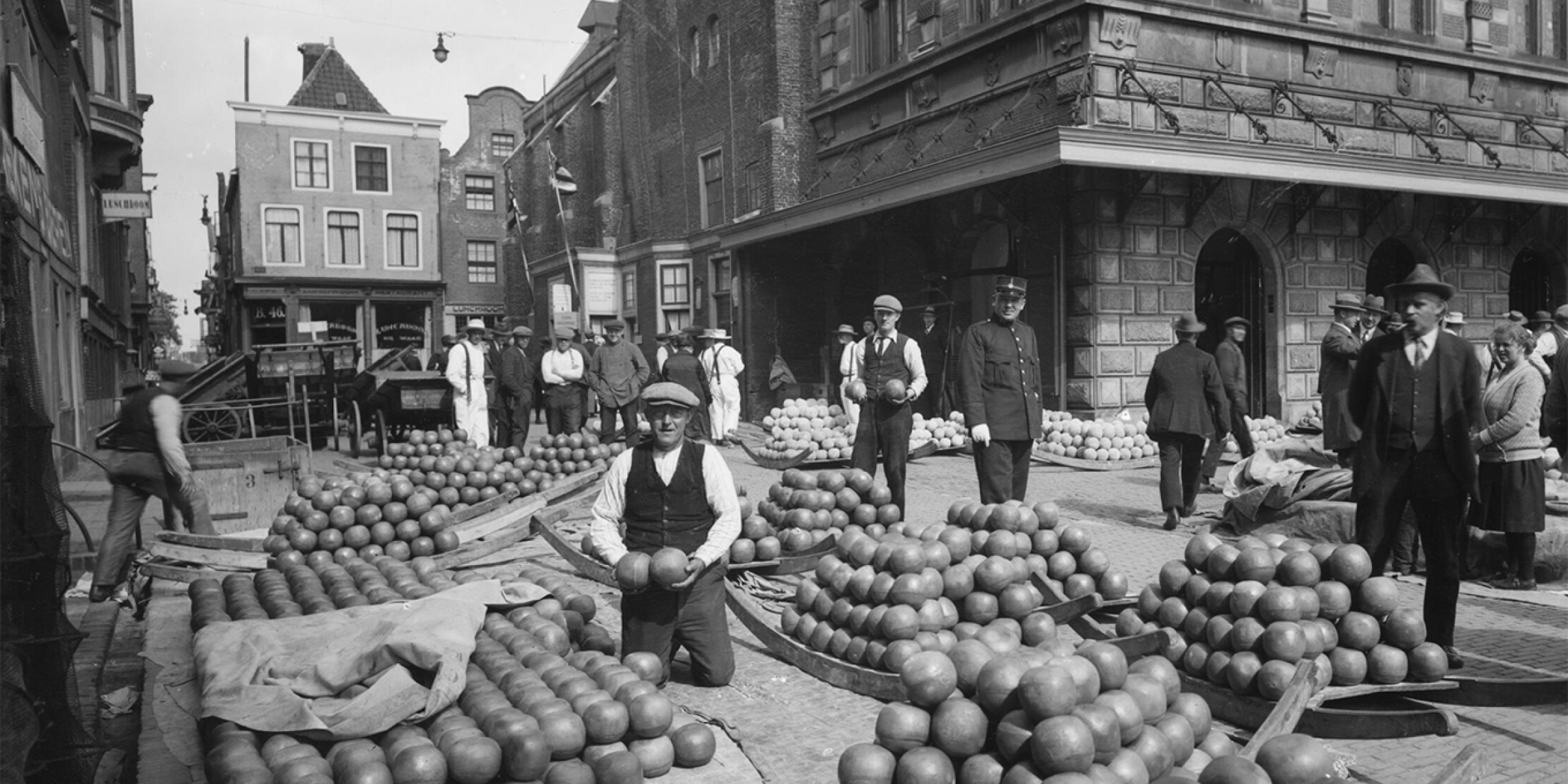 Cheese market in Alkmaar 